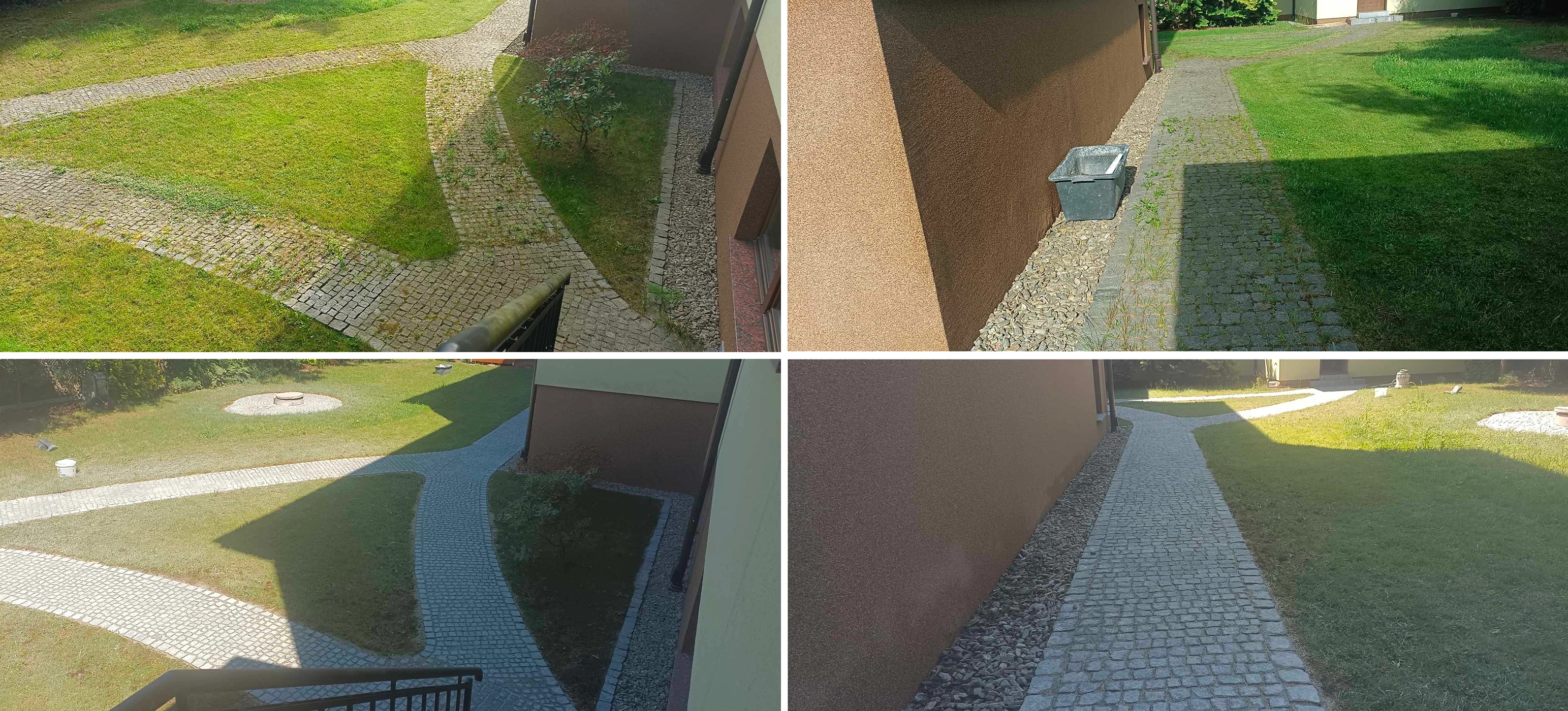 Nowoczesny dom z projektowanym ogrodem
